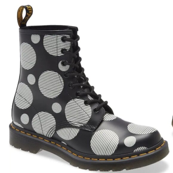 Dr. Marten's 1460 Polka Dot Boot - Picture 1 of 6